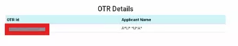 Up Scholarship OTR Forgot recover